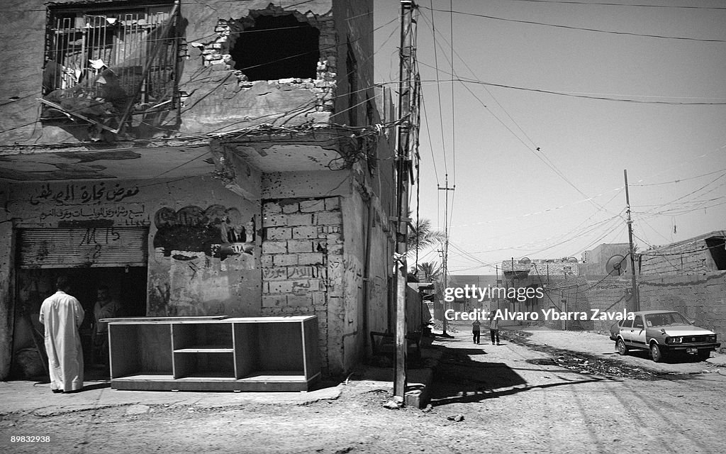 Ancient Fallujah Signs of fighting can be seen throughout the old city of Fallujah ...