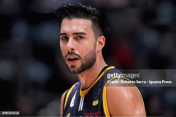 Aleksander Vujacic of Fiat looks over during the LBA LegaBasket of serie A match between Virtus Segafredo Bologna and Auxilium Fiat Torino at...