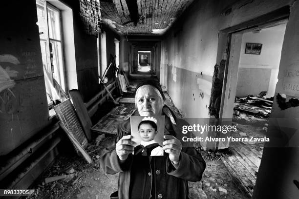 School Number One, where the Beslan school hostage crisis and massacre took place on September 1 when a group of armed terrorists took around 1100...