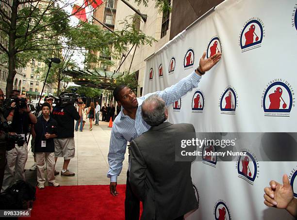 Michael Strahan and Marc Dreier