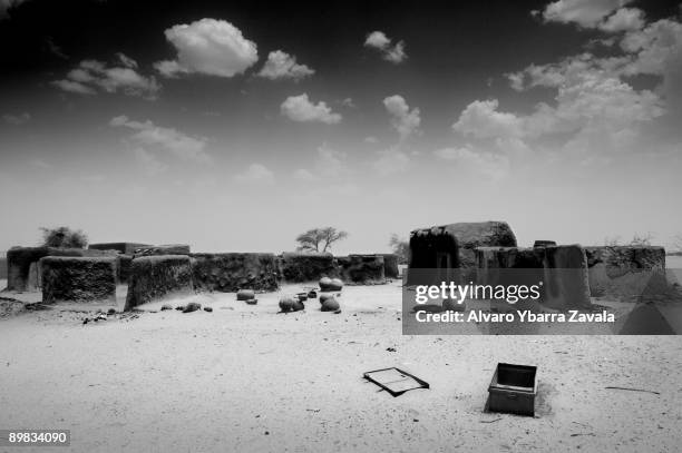 Thousands of villages near the border with Chad have been destroyed by the Janjaweed.