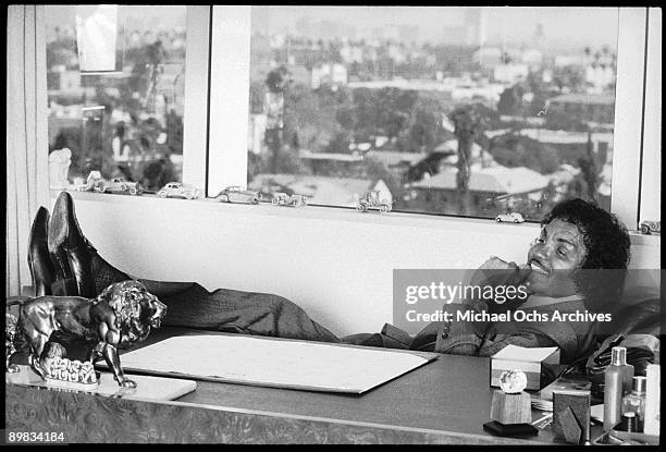 Joseph Jackson, father and manager of The Jackson Five, circa 1982.