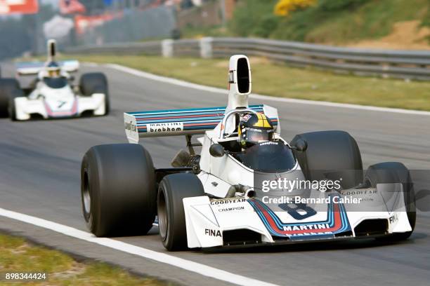 Carlos Pace, Carlos Reutemann, Brabham-Ford BT44B, Grand Prix of News  Photo - Getty Images