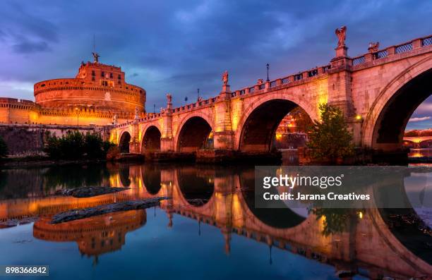 castel sant'angelo - sedan stock pictures, royalty-free photos & images