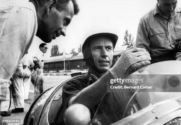 John Fitch, HWM-Alta 53, Grand Prix of Italy, Autodromo Nazionale Monza, 13 September 1953.