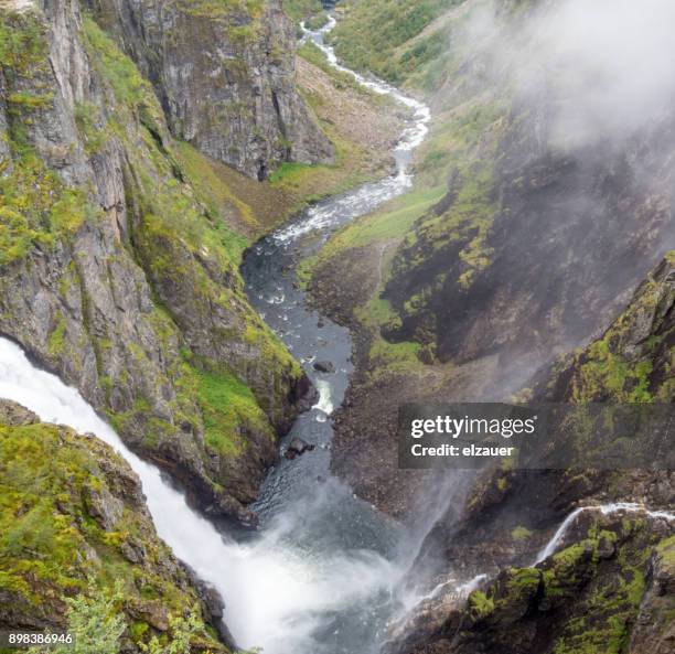 voringsfoss - voringsfossen stock-fotos und bilder