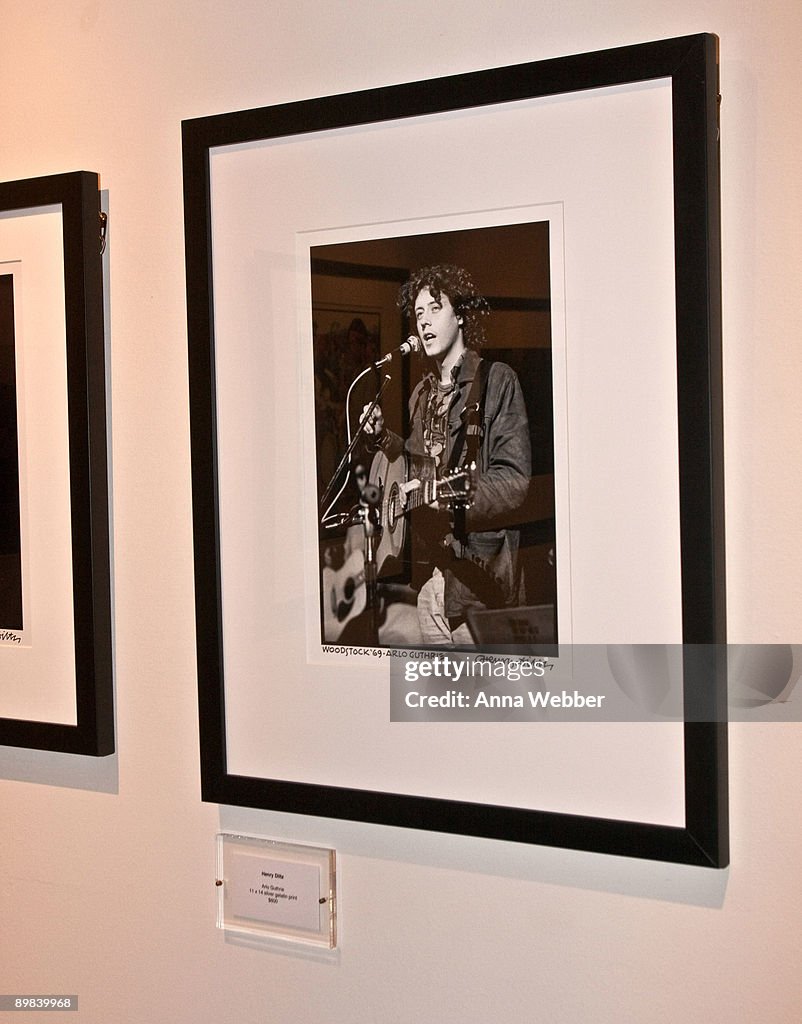 Woodstock: The 40th Anniversary In Pictures' Opening Reception For Artists