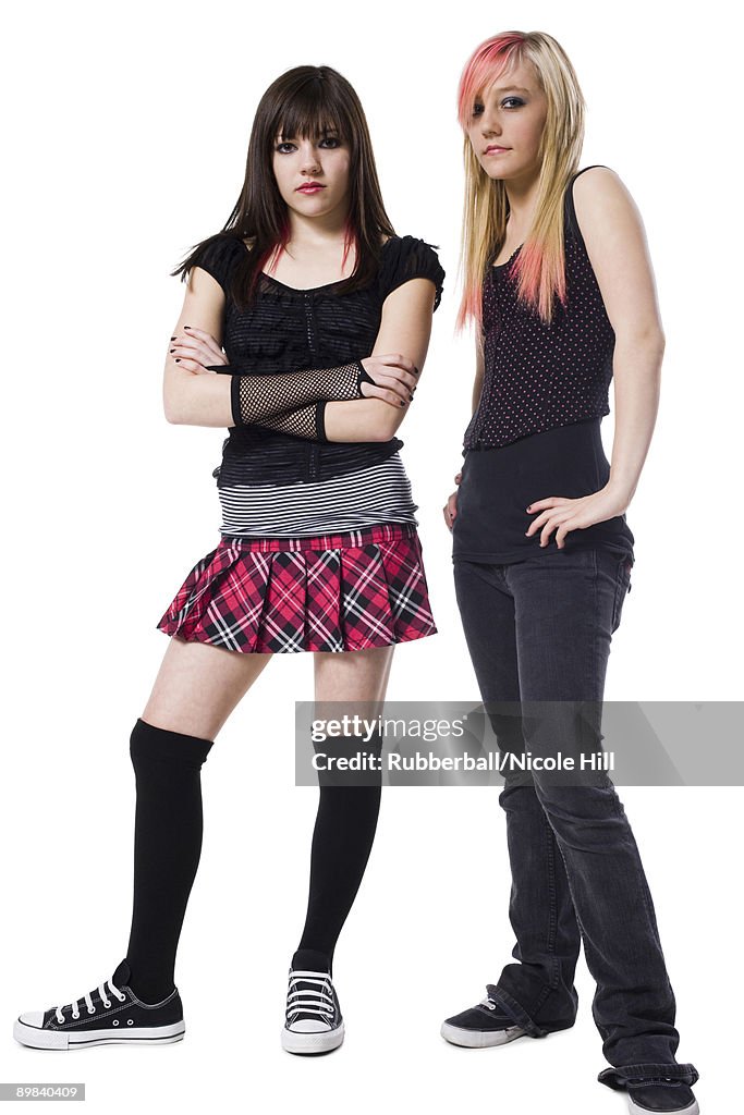 Two rocker girls