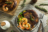 Gourmet Homemade Steak and Shrimp