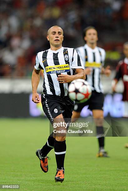 Cannavaro Juventus 2009 Jersey Fabio Cannavaro Of Juventus Is