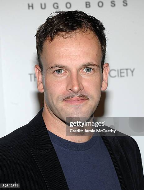 Johnny Lee Miller attends The Cinema Society & Hugo Boss screening of "Inglourious Basterds" at SVA Theater on August 17, 2009 in New York City.