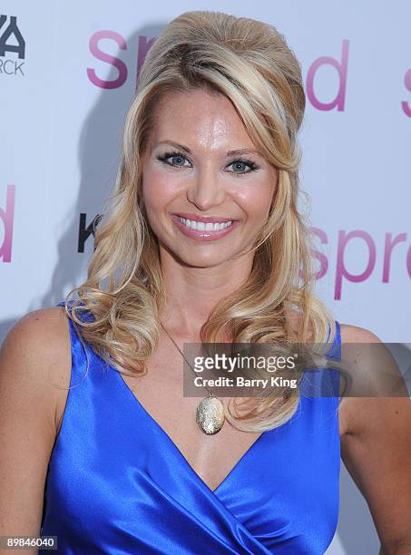 Actress Sonia Rockwell arrives at the Los Angeles Premiere "Spread" held at ArcLight Hollywood on August 3, 2009 in Hollywood, California.