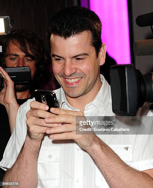 Jordan Knight arrives at Danny Woods of New Kids On The Block birthday party to benefit Susan G. Komen for the Cure foundation at LIV nightclub at...