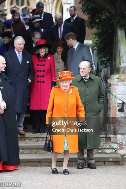 Prince Charles, Prince of Wales, Camilla, Duchess of Cornwall, Queen Elizabeth II, Prince Philip, Duke of Edinburgh, Meghan Markle and Prince Harry...