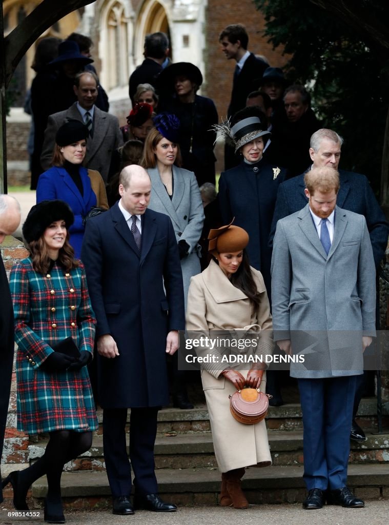 BRITAIN-ROYALS-CHRISTMAS