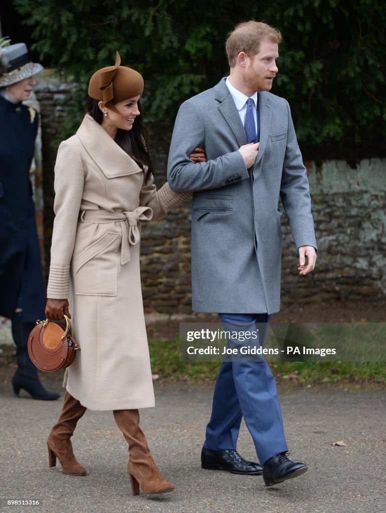 Royals attends Christmas Day Church service