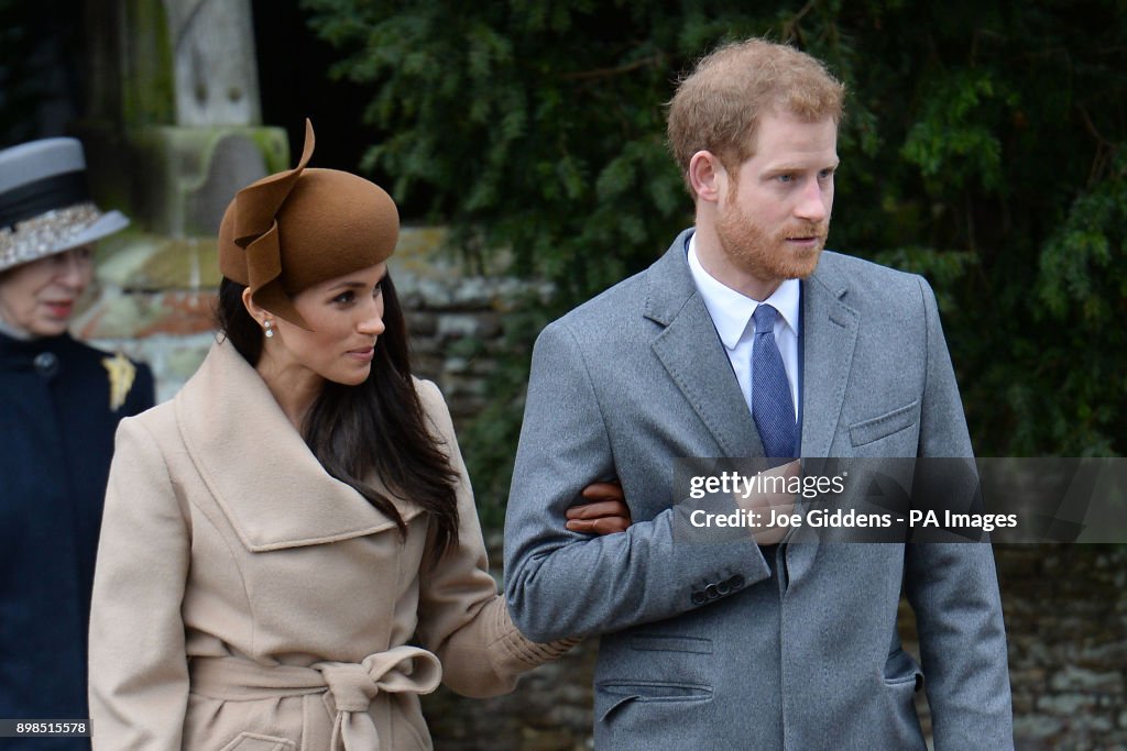 Royals attends Christmas Day Church service