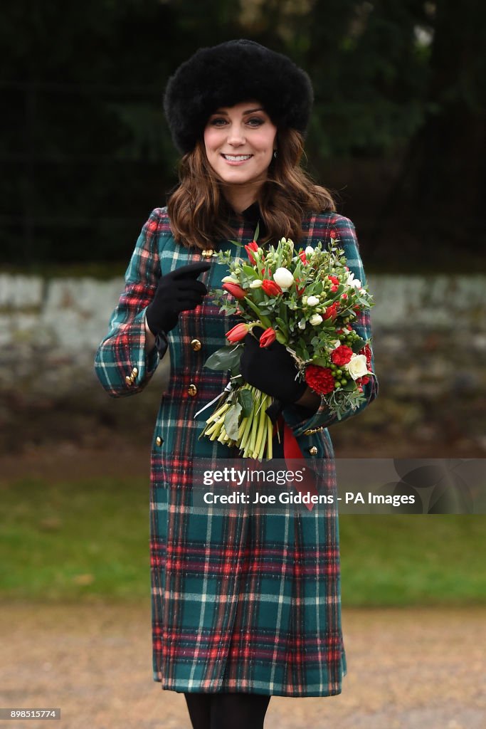 Royals attends Christmas Day Church service