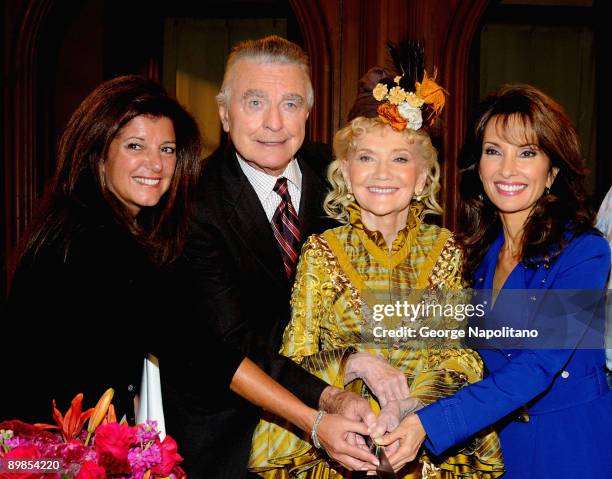 Executive producer Julie Carruthers, actor Ray MacDonnell, writer Agnes Nixon actress Susan Lucci attend the "All My Children" 10,000 episode...