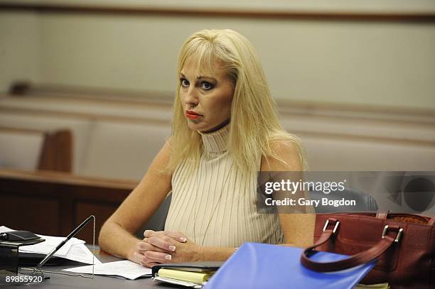 Rick Pitino Scandal: Karen Sypher during divorce proceedings at Jefferson County Judicial Center. Sypher is married to Tim Sypher, the Cardinals...