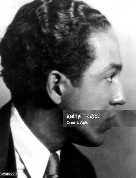 Langston Hughes american poet novelist and playwright here in 1943