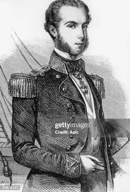 Maximilian II Josef king of Baviera in 1848-1864 here when young