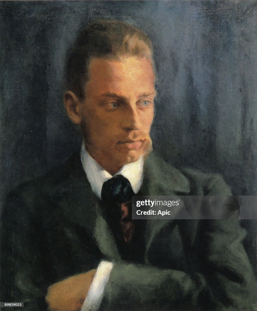 Rainer Maria Rilke austrian poet here painting by Helmut Westhoff ...