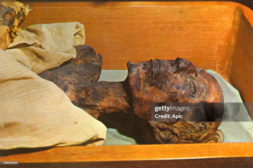 Mummy of Ramses II (1292-1225 BC) 19th dynasty