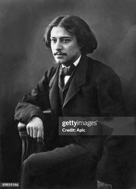 Alphonse Daudet french writer here in 1869