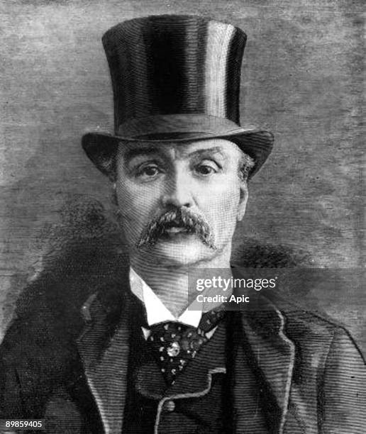 James Maybrick, the cotton merchant suspected of being Jack the Ripper - the merchant James Maybrick suspected to be Jack The Ripper, circa 1888.
