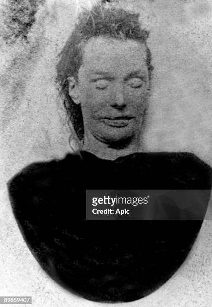 Photo of Scotland Yard showing Elizabeth Stride, one of the victims of serial killer Jack the Ripper in September 1888 - picture from Scotland Yard...