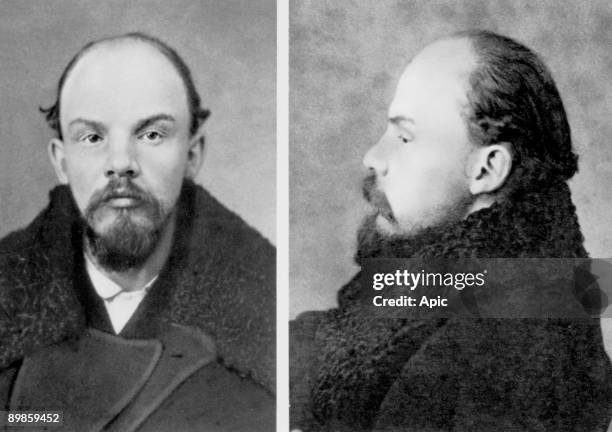 Lenin at the time of his arrest in Saint Petersburg december 1895