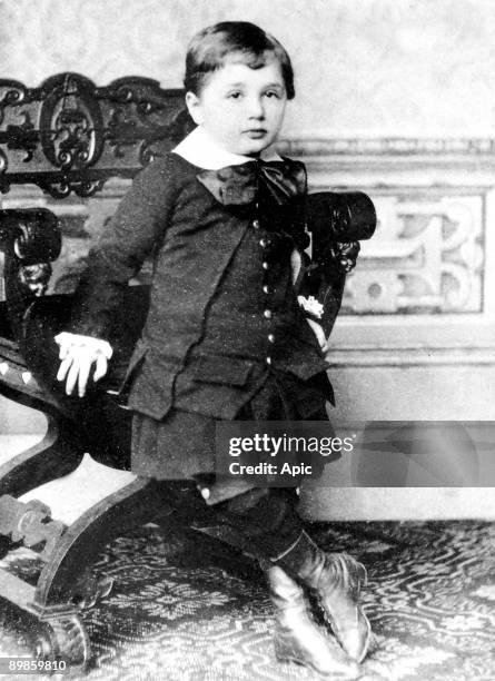 Albert Einstein at 3, 1882