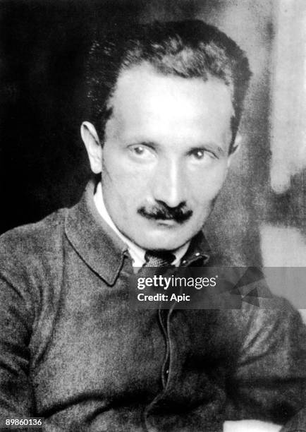 Martin Heidegger german philosopher c. 1920