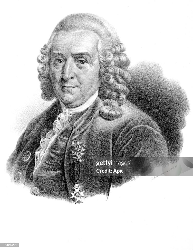 Karl Line Carl Linnaeus, also known as Carl von Linne swedish scientist botanist ...