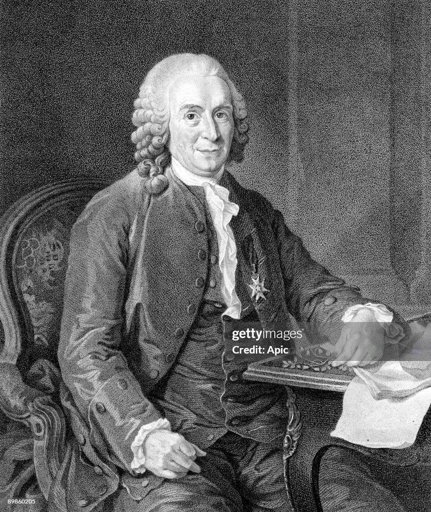Carl Linnaeus, also known as Carl von Linne (1707-1778) swedish scientist botanist