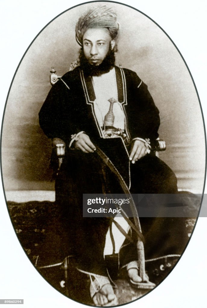 Sultan Seyyid Hamed bin Thuwain in Zanzibar (reign in 1893-1896), Tanzania