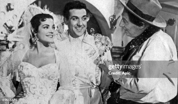 La Belle de Cadix Cadiz La Bella of RaymondBernard with Carmen Sevilla Luis Mariano and Jean Tissier 1953