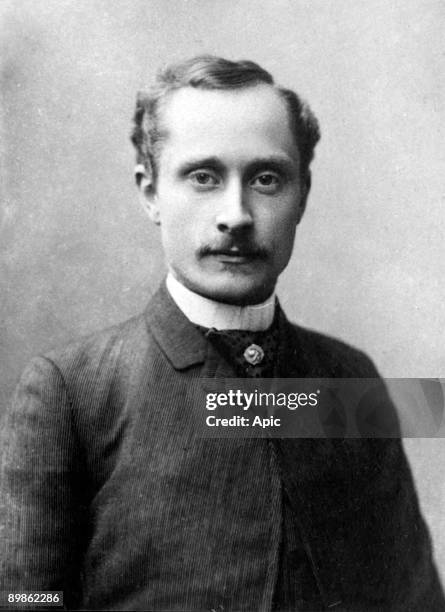 Charles Gustave Antoine Le Bargy , french actor of the French Comedy , photographied by Boyer between 1885 and 1895, extracted from the collection...