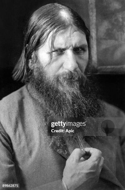 Rasputin russian adventurer healer of czarevitch , protege of the czarina, he was murdered by prince Ioussoupov here in 1916