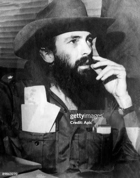 Camillo Cienfuegos cuban revolutionary, c. 1958