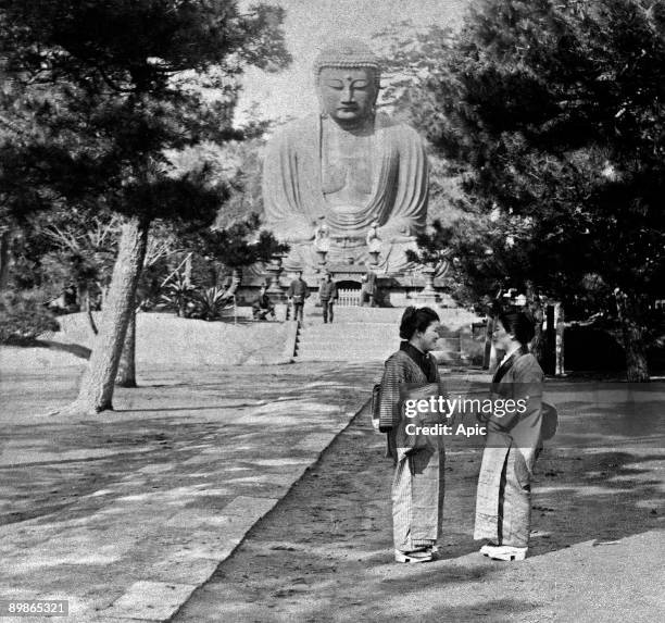 DaiButsu in Kamakura, Japan, c. 1896