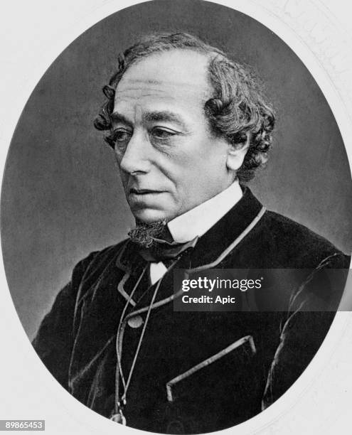 Benjamin Disraeli 1st earl of Beaconsfield, english politician and writer