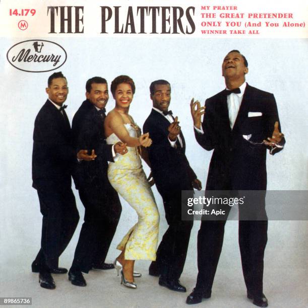 Extended play vinyl record sleeve of The Platters 1956