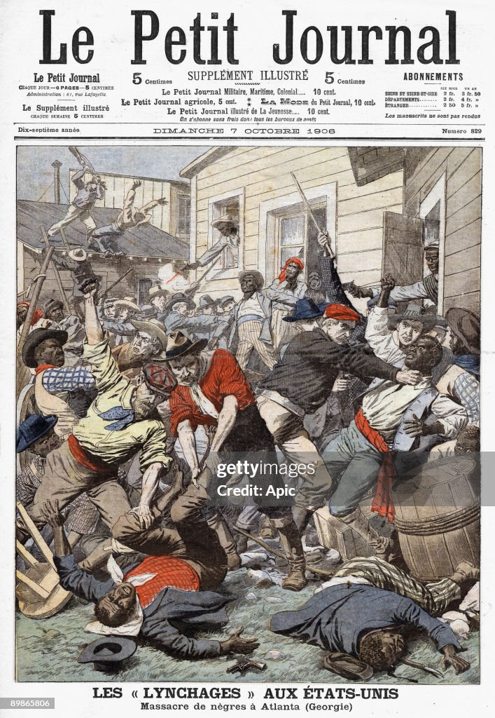 First page of the newspaper Le Petit Journal Sunday 7 October 1906