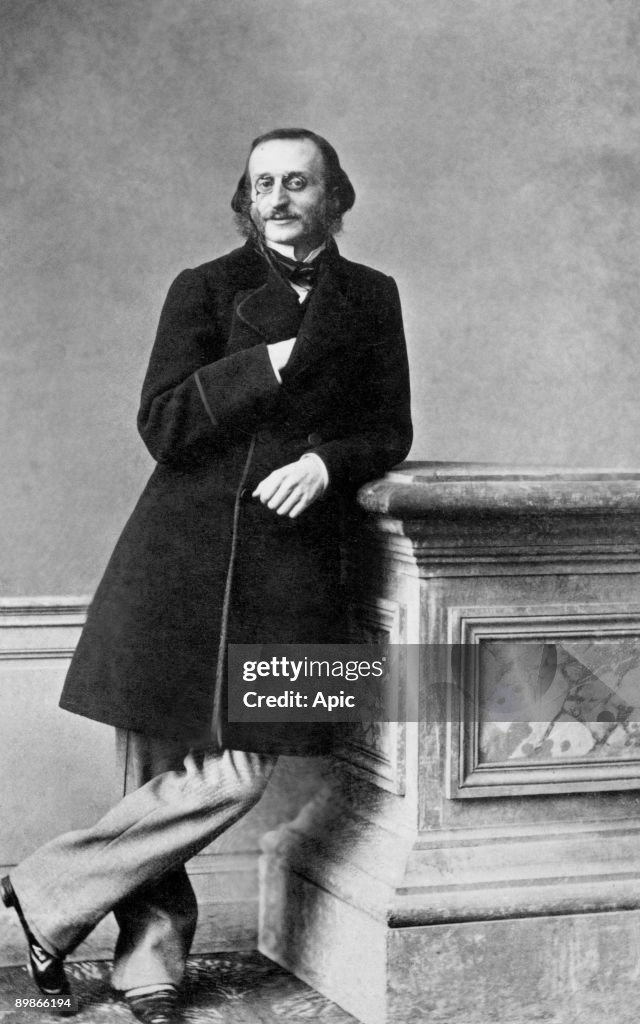 Jacques Offenbach 1819 - 1880 operetta composer french Here al epoque de la Belle Helene