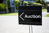 Auction sign