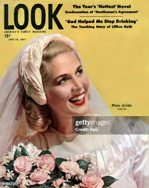 Cover of Look magazine, 10 June 1947 illsutration condensation of the novel the hottest years of the agreement of God, record helped me to stop the...