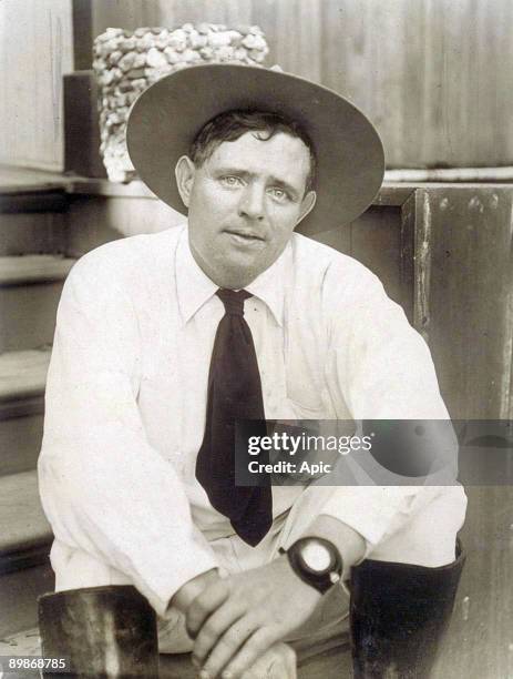 Portrait of Jack London, November 1916.