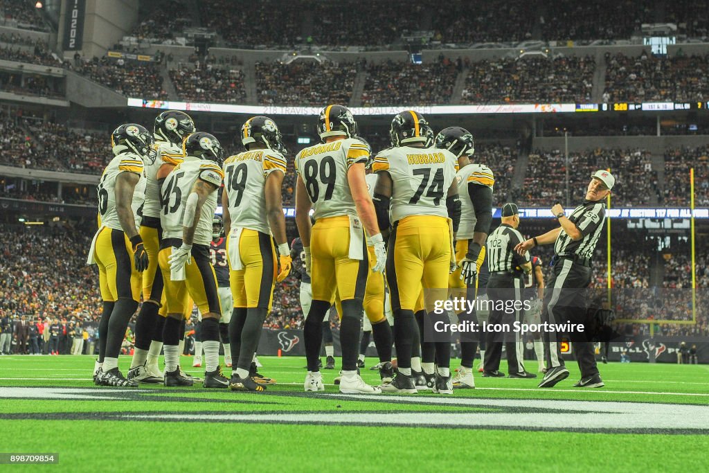 NFL: DEC 25 Steelers at Texans